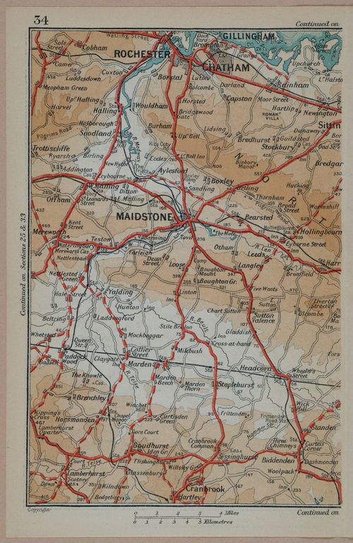 E249 - Muirhead's Seventy Miles Around London 1930 - 2071
