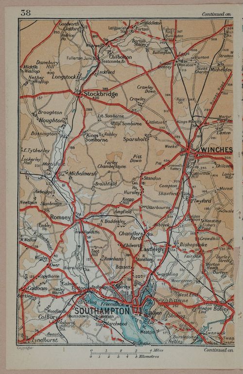 E249 - Muirhead's Seventy Miles Around London 1930 - 2075