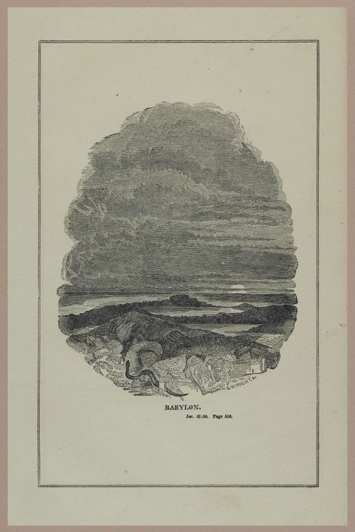E250 - Illustrations of the Holy Scriptures 19th Century - 2163