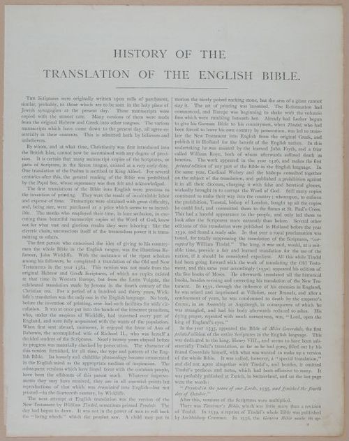E251 - Pictorial Family Bible - 19th Century - i2266