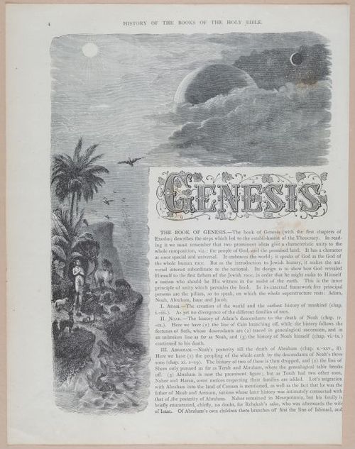 E251 - Pictorial Family Bible - 19th Century - i2414