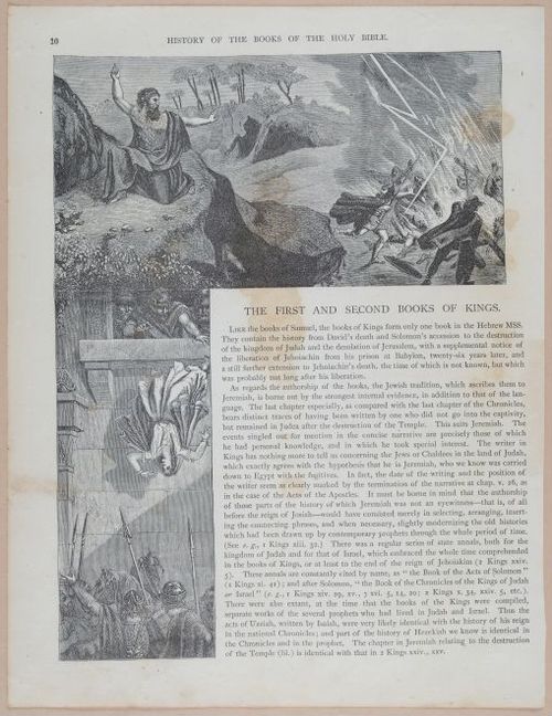 E251 - Pictorial Family Bible - 19th Century - i2420