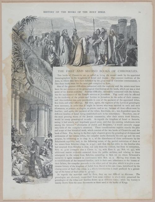 E251 - Pictorial Family Bible - 19th Century - i2421