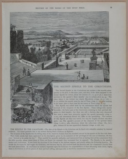 E251 - Pictorial Family Bible - 19th Century - i2452