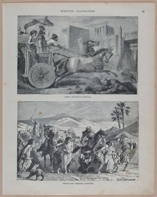 E251 - Pictorial Family Bible - 19th Century - i2483