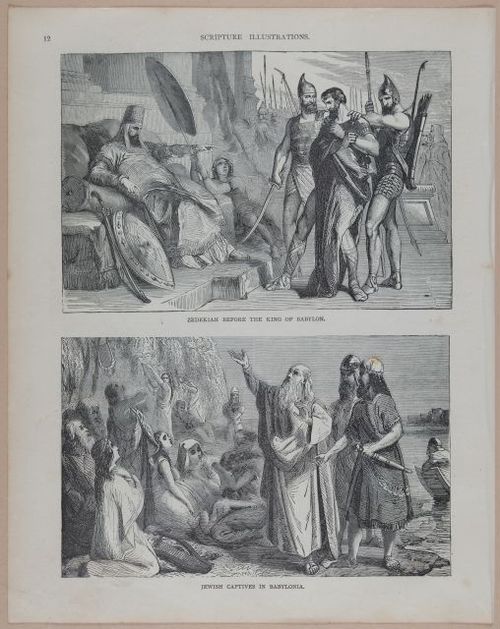 E251 - Pictorial Family Bible - 19th Century - i2484