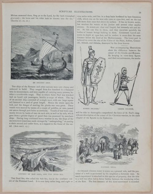 E251 - Pictorial Family Bible - 19th Century - i2487