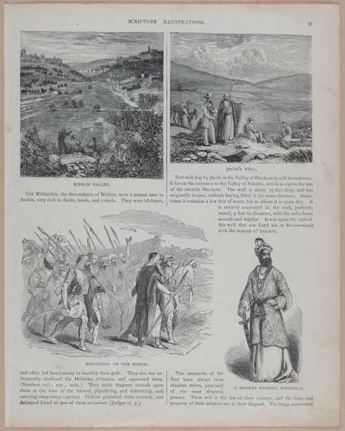 E251 - Pictorial Family Bible - 19th Century - i2496