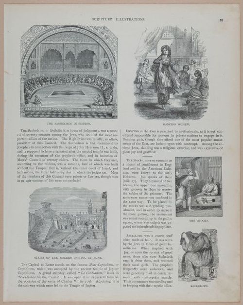 E251 - Pictorial Family Bible - 19th Century - i2513