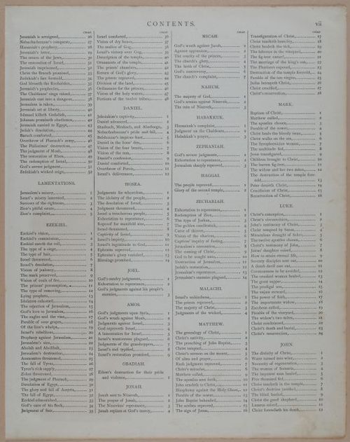 E251 - Pictorial Family Bible - 19th Century - i2333