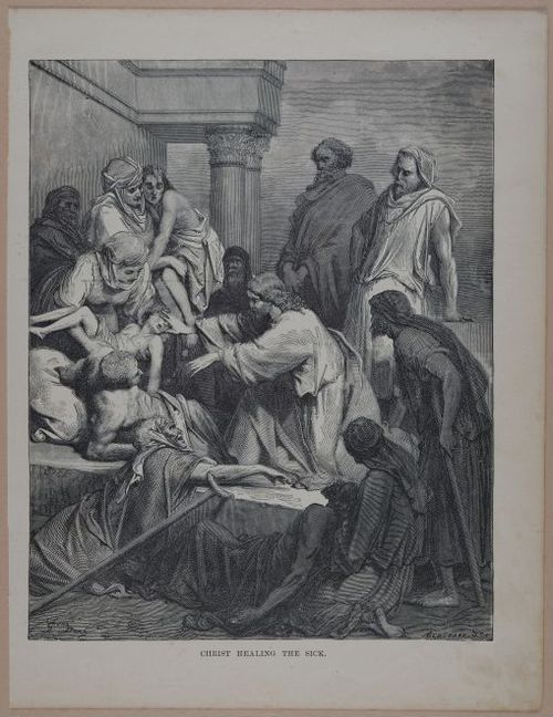 E251 - Pictorial Family Bible - 19th Century - i2351