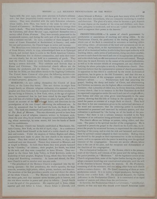 E251 - Pictorial Family Bible - 19th Century - i2375