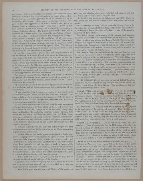 E251 - Pictorial Family Bible - 19th Century - i2379