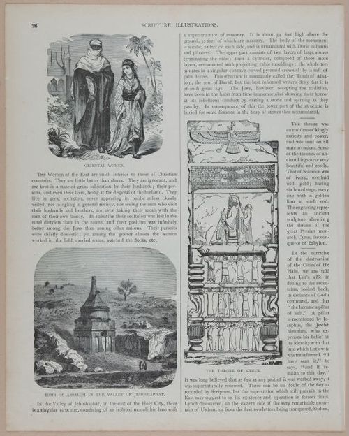 E251 - Pictorial Family Bible - 19th Century - i2502