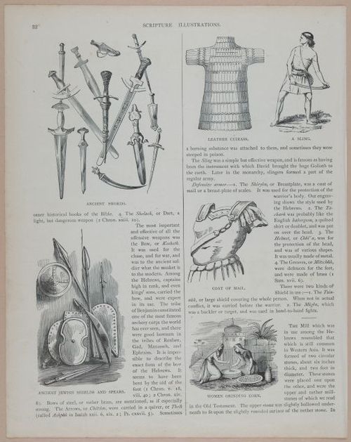 E251 - Pictorial Family Bible - 19th Century - i2508