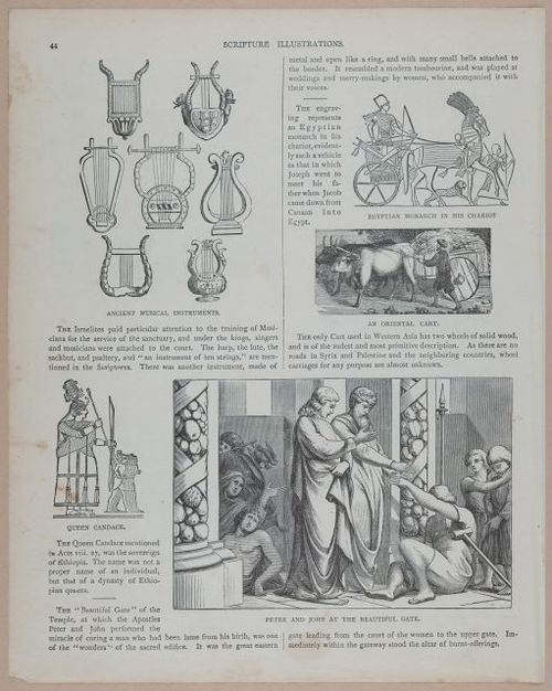 E251 - Pictorial Family Bible - 19th Century - i2520