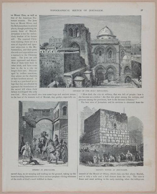 E251 - Pictorial Family Bible - 19th Century - i2533