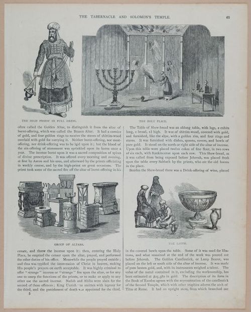 E251 - Pictorial Family Bible - 19th Century - i2541