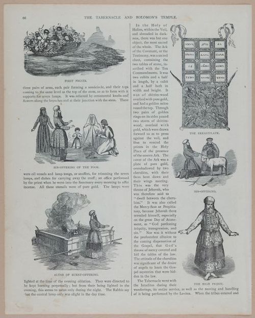 E251 - Pictorial Family Bible - 19th Century - i2542