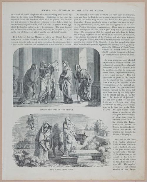 E251 - Pictorial Family Bible - 19th Century - i2547