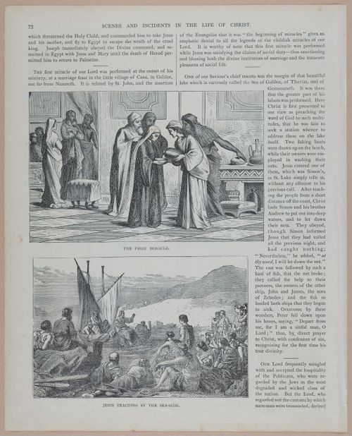 E251 - Pictorial Family Bible - 19th Century - i2548
