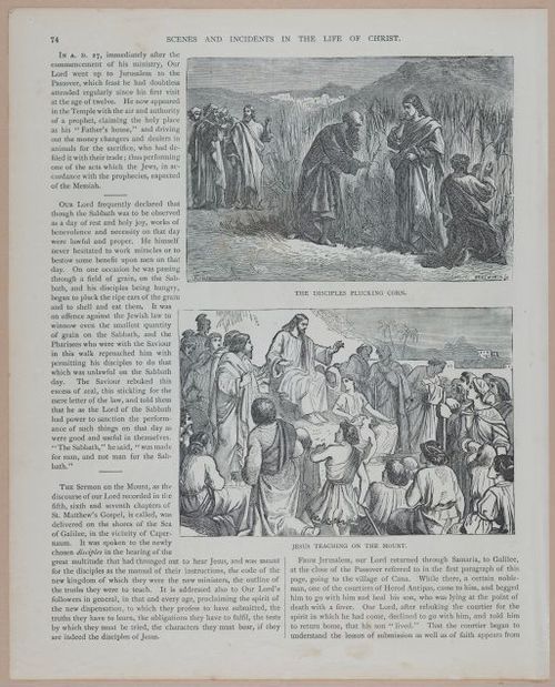 E251 - Pictorial Family Bible - 19th Century - i2550