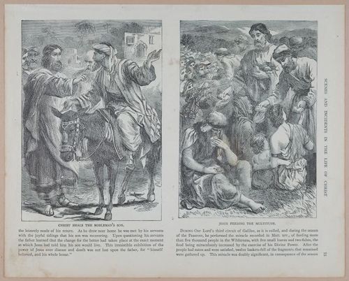 E251 - Pictorial Family Bible - 19th Century - i2551