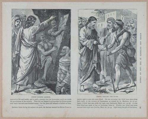 E251 - Pictorial Family Bible - 19th Century - i2555
