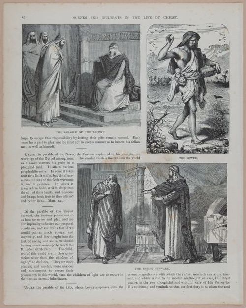 E251 - Pictorial Family Bible - 19th Century - i2558