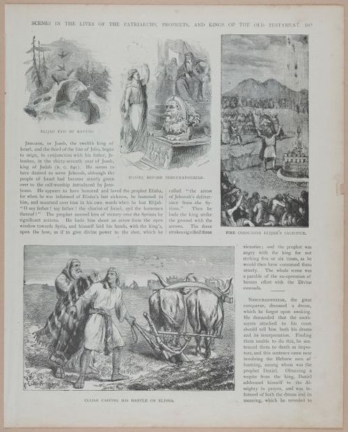 E251 - Pictorial Family Bible - 19th Century - i2585