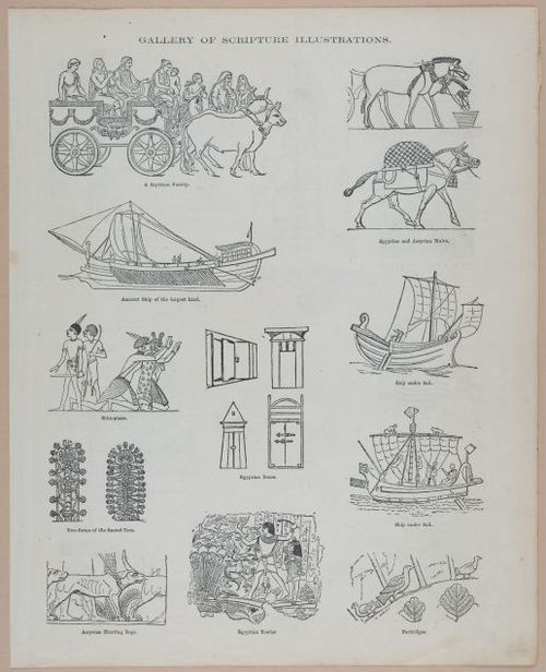 E251 - Pictorial Family Bible - 19th Century - i2623