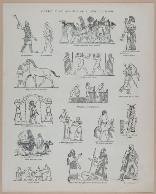 E251 - Pictorial Family Bible - 19th Century - i2627