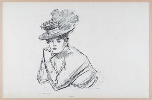  E252 - Sketches and Cartoons by Charles Dana Gibson, 1898 - 2709