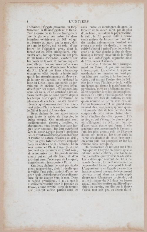 E253 - Egypte Ancinenne, 1839 - 2745