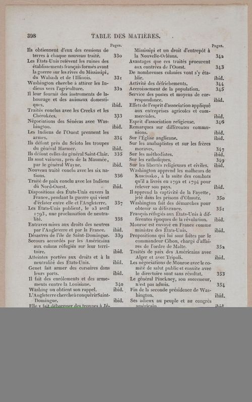 E255 - Etas Unis, 1837 - 3043