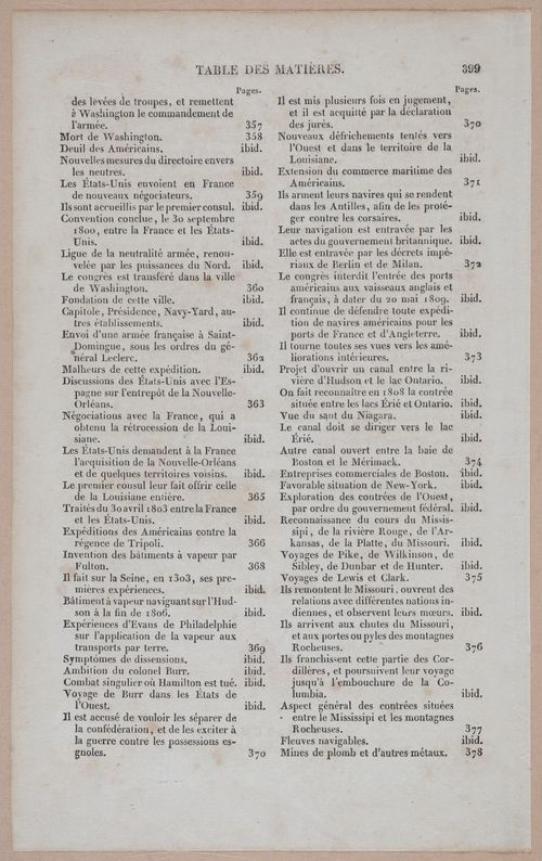 E255 - Etas Unis, 1837 - 3044
