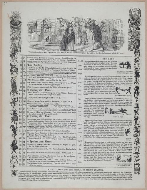 E258 - Punch's Almanac - 1842-1861 - i3052