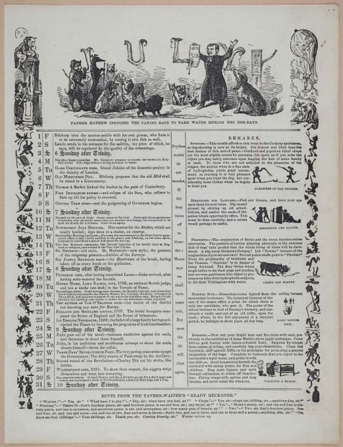 E258 - Punch's Almanac - 1842-1861 - i3058
