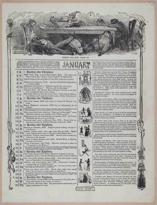 E258 - Punch's Almanac - 1842-1861 - i3063