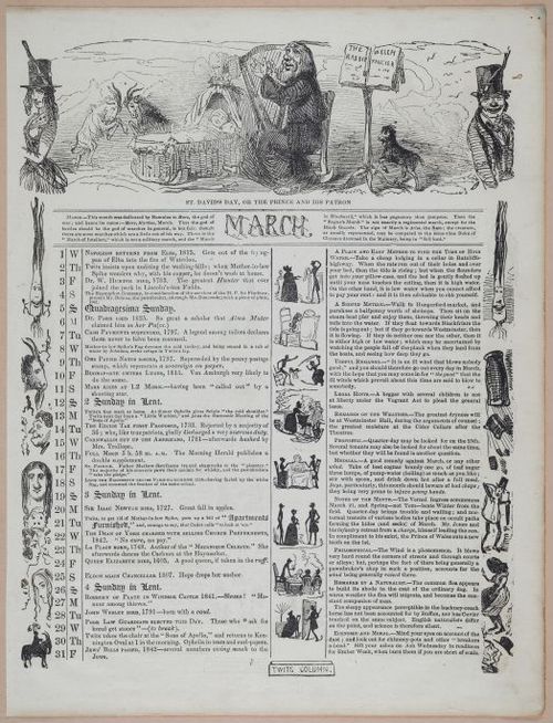 E258 - Punch's Almanac - 1842-1861 - i3065