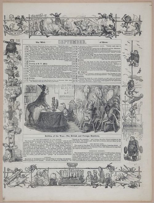 E258 - Punch's Almanac - 1842-1861 - i3098