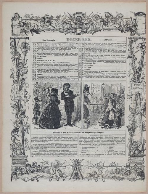 E258 - Punch's Almanac - 1842-1861 - i3101