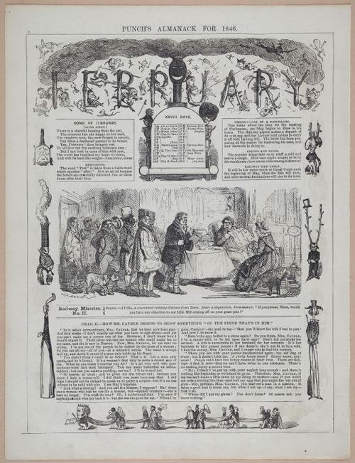 E258 - Punch's Almanac - 1842-1861 - i3103