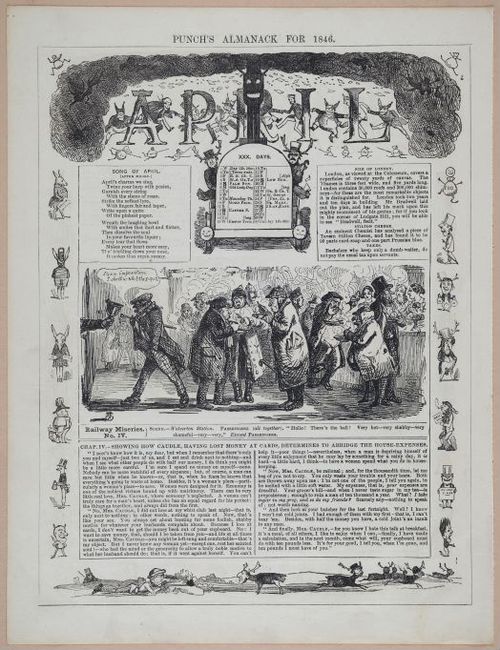 E258 - Punch's Almanac - 1842-1861 - i3105