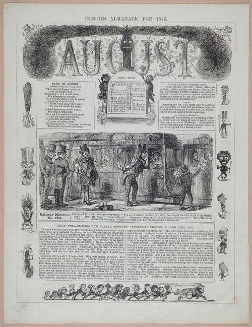 E258 - Punch's Almanac - 1842-1861 - i3109