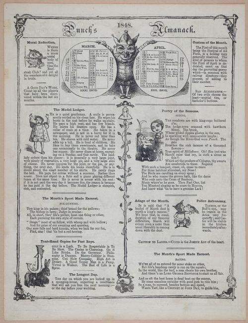 E258 - Punch's Almanac - 1842-1861 - i3129