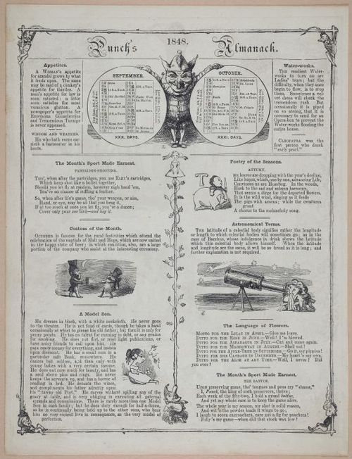 E258 - Punch's Almanac - 1842-1861 - i3135