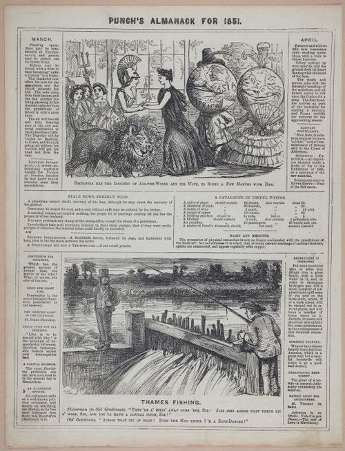 E258 - Punch's Almanac - 1842-1861 - i3167