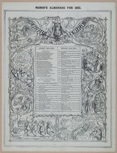 E258 - Punch's Almanac - 1842-1861 - i3180