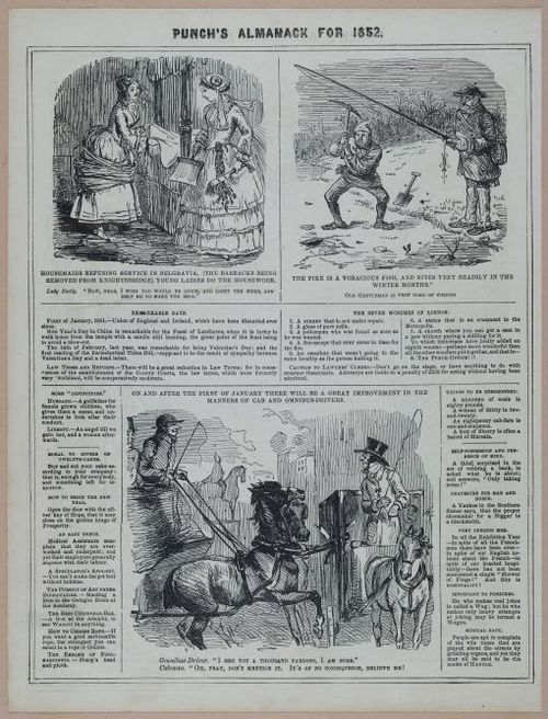 E258 - Punch's Almanac - 1842-1861 - i3181